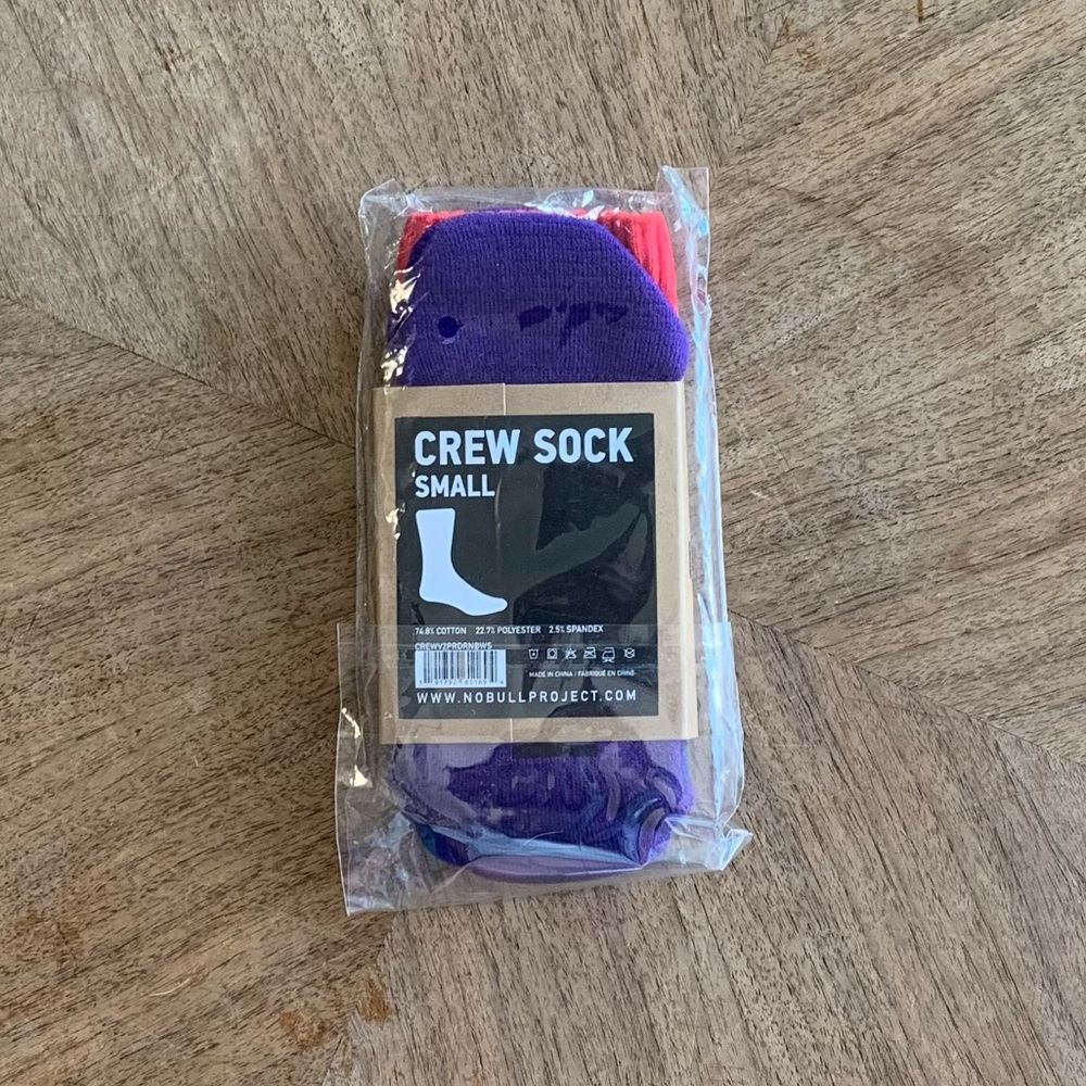 NoBull All Pride Crew Socks, One Pair - Picture 3 of 3